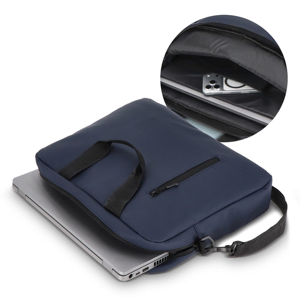 Borsa messenger per laptop PU SoMa 28 x 38 x 5 cm - personalizzabile con logo