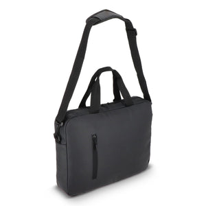 Borsa messenger per laptop PU SoMa 28 x 38 x 5 cm Nero - personalizzabile con logo