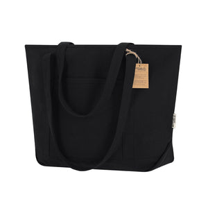 Borsa Mulon nero - personalizzabile con logo