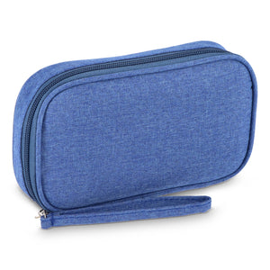 Borsa organizer Kora in rPET 300D Blu - personalizzabile con logo