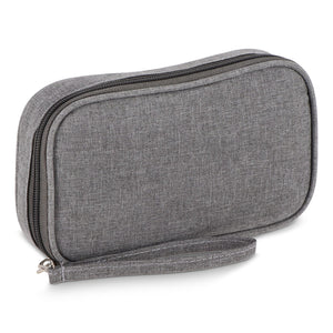 Borsa organizer Kora in rPET 300D Grigio - personalizzabile con logo