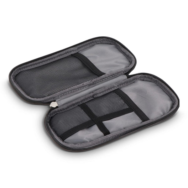 Borsa organizer Kyra 210D rivestita in PU rPET 20 x 11,5 x 2 cm - personalizzabile con logo