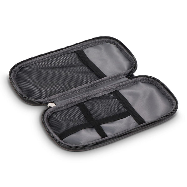 Borsa organizer Kyra 210D rivestita in PU rPET 20 x 11,5 x 2 cm - personalizzabile con logo