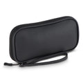 Borsa organizer Kyra 210D rivestita in PU rPET 20 x 11,5 x 2 cm Nero - personalizzabile con logo