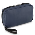 Borsa organizer Napa 210D rivestita in PU rPET 22 x 13 x 4 cm blu navy - personalizzabile con logo