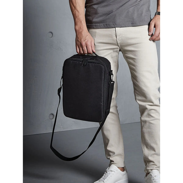 Borsa Padded Camera Organiser nero - personalizzabile con logo
