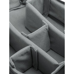 Borsa Padded Camera Organiser nero - personalizzabile con logo