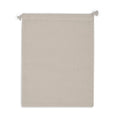 Borsa per alimenti riutilizzabile in cotone OEKO-TEX® 25x30cm beige - personalizzabile con logo