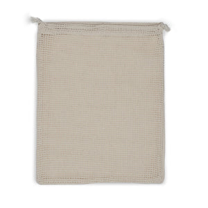 Borsa per alimenti riutilizzabile in cotone OEKO-TEX® 25x30cm beige - personalizzabile con logo