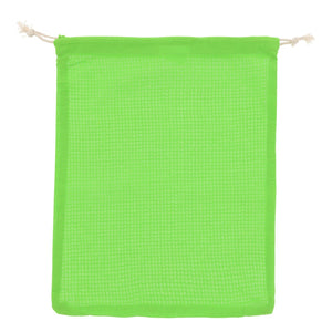 Borsa per alimenti riutilizzabile in cotone OEKO-TEX® 25x30cm verde - personalizzabile con logo
