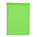Borsa per alimenti riutilizzabile in cotone OEKO-TEX® 30x40cm verde - personalizzabile con logo