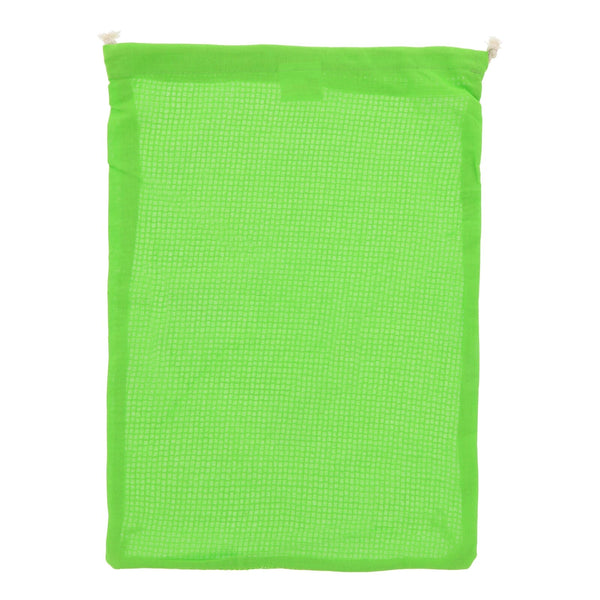 Borsa per alimenti riutilizzabile in cotone OEKO-TEX® 30x40cm verde - personalizzabile con logo