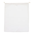 Borsa per alimenti riutilizzabile in cotone OEKO-TEX® 40x45cm Bianco - personalizzabile con logo