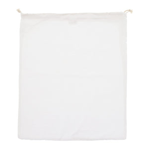Borsa per alimenti riutilizzabile in cotone OEKO-TEX® 40x45cm Bianco - personalizzabile con logo