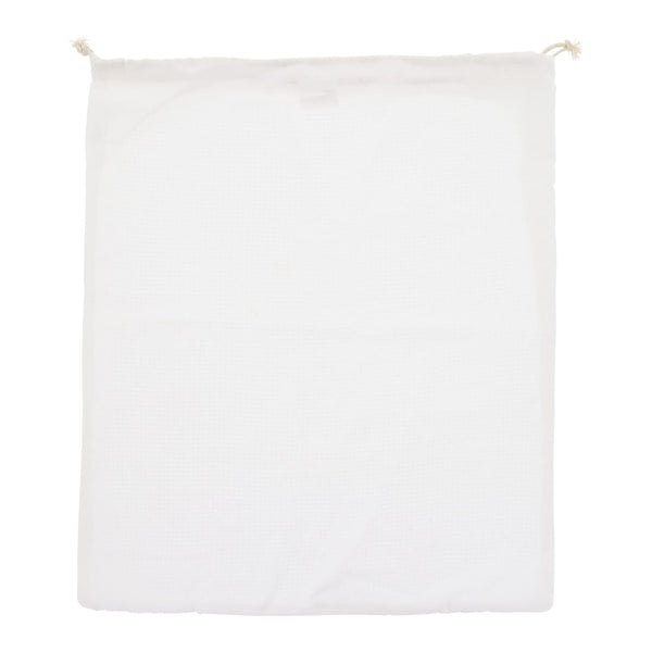 Borsa per alimenti riutilizzabile in cotone OEKO-TEX® 40x45cm Bianco - personalizzabile con logo