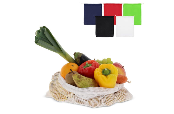 Borsa per alimenti riutilizzabile in cotone OEKO-TEX® 40x45cm - personalizzabile con logo