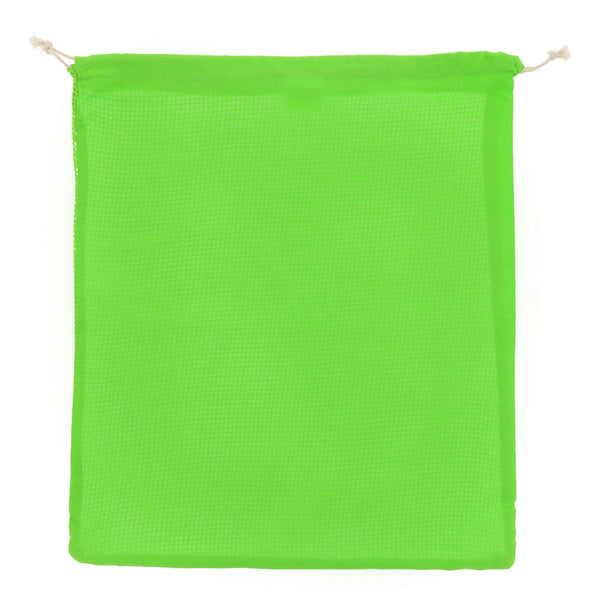 Borsa per alimenti riutilizzabile in cotone OEKO-TEX® 40x45cm verde - personalizzabile con logo