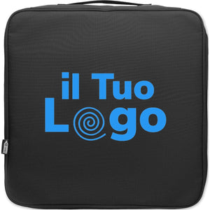 Borsa per attrezzi 600D RPET Nero - personalizzabile con logo
