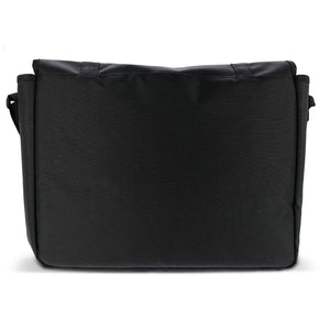 Borsa per computer portatile Liam RPET 12L Nero - personalizzabile con logo