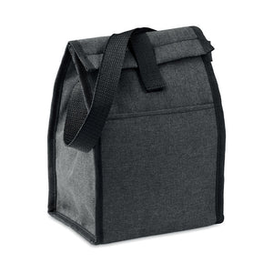 Borsa per il pranzo in RPET 600 Nero - personalizzabile con logo