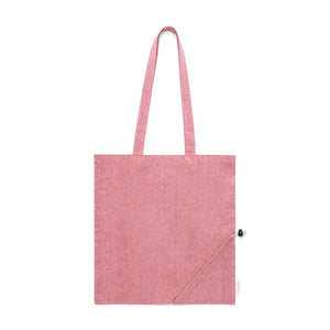 Borsa Pieghevole Biyon rosso - personalizzabile con logo