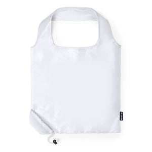 Borsa Pieghevole Bralam bianco - personalizzabile con logo