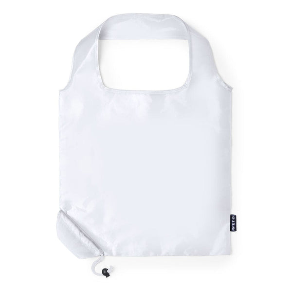 Borsa Pieghevole Bralam bianco - personalizzabile con logo