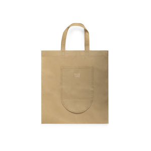 Borsa Pieghevole Fesor beige - personalizzabile con logo