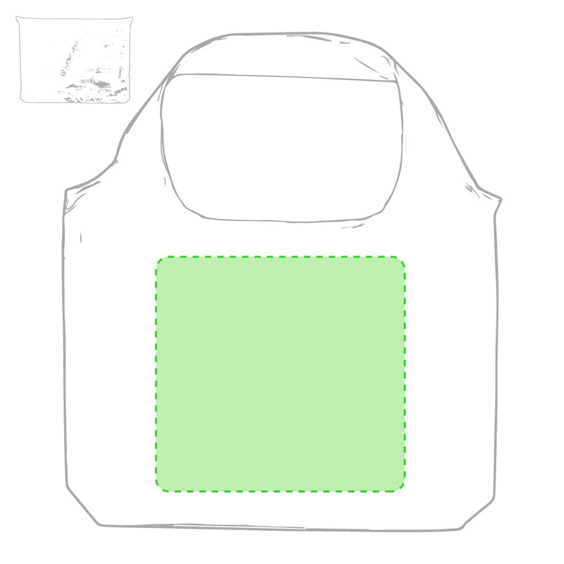 Borsa Pieghevole Karent Colore: rosso, giallo, verde, blu, bianco, nero, fucsia, arancione €0.62 - 6123 ROJ