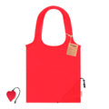 Borsa Pieghevole Lecton rosso - personalizzabile con logo