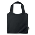 Borsa pieghevole Nero - personalizzabile con logo