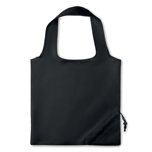 Borsa pieghevole Nero - personalizzabile con logo