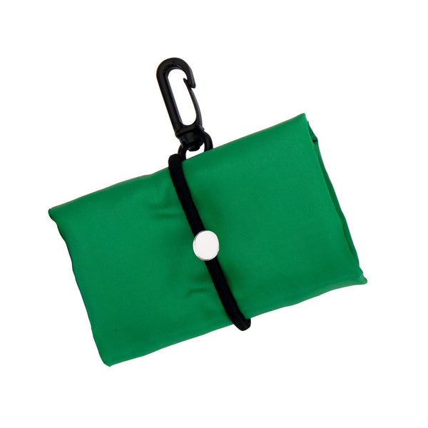 Borsa Pieghevole Persey verde - personalizzabile con logo