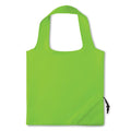 Borsa pieghevole verde calce - personalizzabile con logo