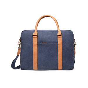 Borsa porta computer VINGA Bosler blu navy - personalizzabile con logo