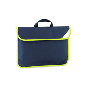 Borsa porta documenti Enhanced-Viz Book blu - personalizzabile con logo