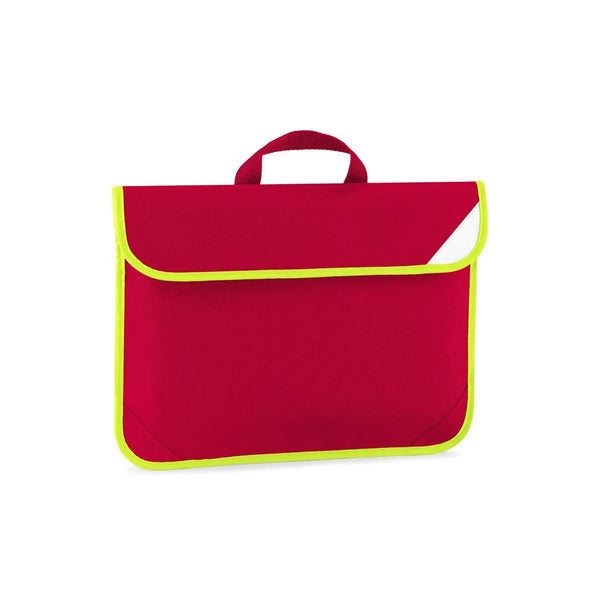 Borsa porta documenti Enhanced-Viz Book rosso - personalizzabile con logo