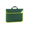 Borsa porta documenti Enhanced-Viz Book verde - personalizzabile con logo