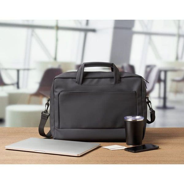 Borsa porta laptop da 15 pollici Nero - personalizzabile con logo