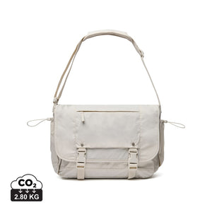Borsa porta PC 15,6" KENTO URBAN in nyoln riciclato RCS beige - personalizzabile con logo