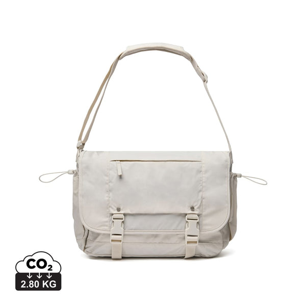 Borsa porta PC 15,6" KENTO URBAN in nyoln riciclato RCS beige - personalizzabile con logo