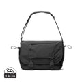 Borsa porta PC 15,6" KENTO URBAN in nyoln riciclato RCS nero - personalizzabile con logo