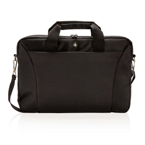 Borsa porta PC da 15.4” nero - personalizzabile con logo