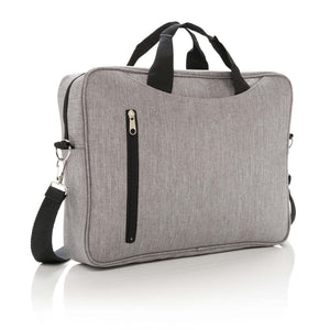 Borsa porta PC da 15” Easy grigio - personalizzabile con logo