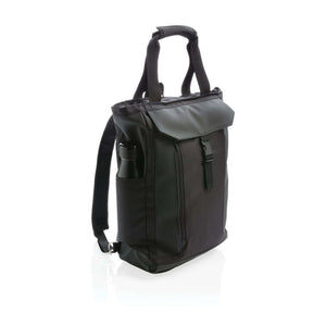 Borsa porta PC da 15" Swiss Peak RFID senza PVC nero - personalizzabile con logo