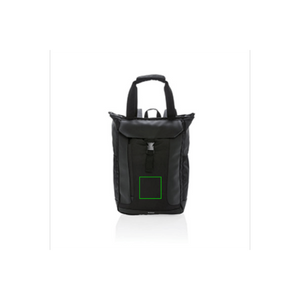 Borsa porta PC da 15" Swiss Peak RFID senza PVC nero - personalizzabile con logo