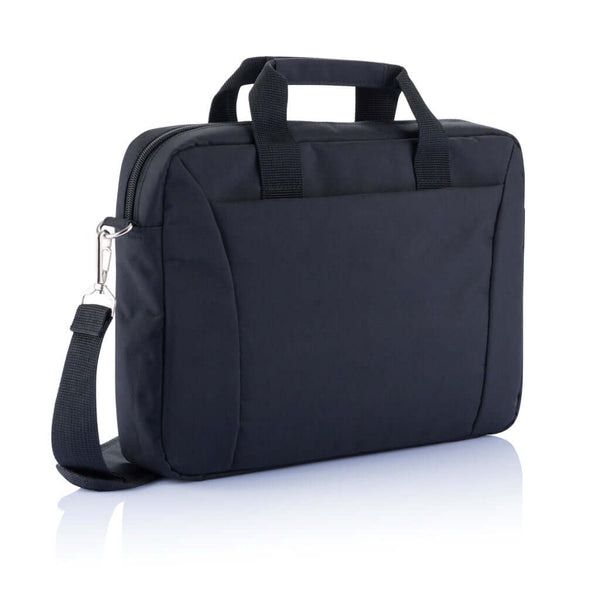 Borsa porta PC da15,4” senza PVC nero - personalizzabile con logo