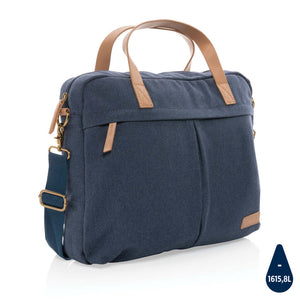 Borsa porta PC in rcanvas 16 once Impact AWARE™ blu - personalizzabile con logo