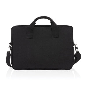 Borsa porta PC Laluka da 15,4" in cotone riciclato AWARE™ - personalizzabile con logo