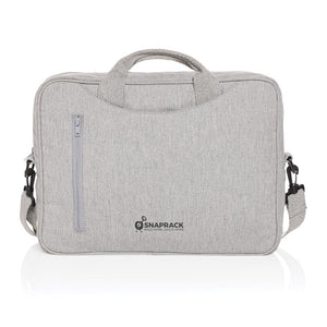 Borsa porta PC Laluka da 15,4" in cotone riciclato AWARE™ - personalizzabile con logo